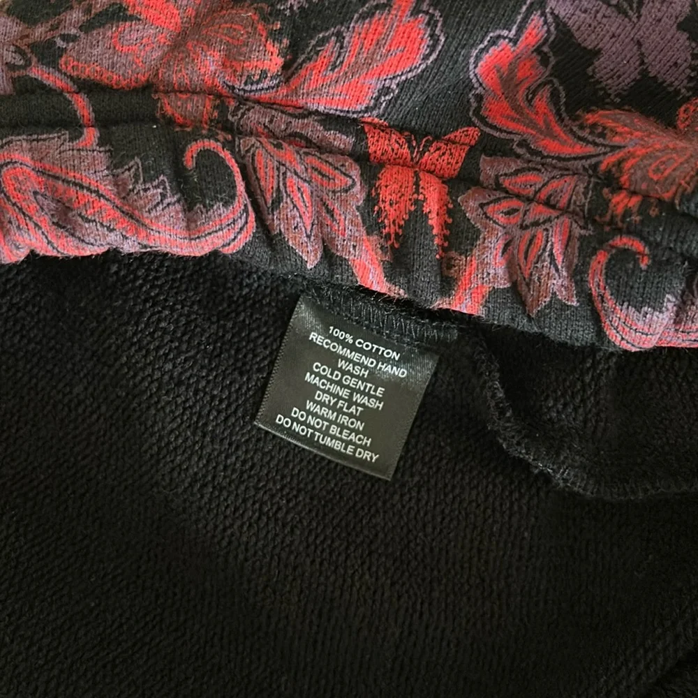 I.AM.GIA | Tatiana 2.0 Black Paisley Jogger Pant NWOT - Picture 7 of 9